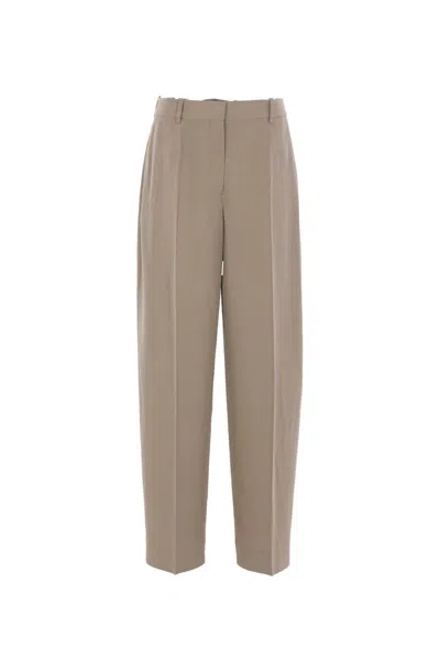 Totême Toteme Trousers In Brown