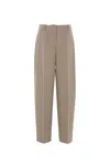 Totême Toteme Trousers In Brown