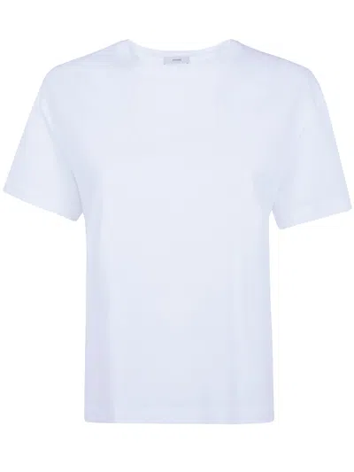 Totême T-shirt Short Sleeve "classic" In White