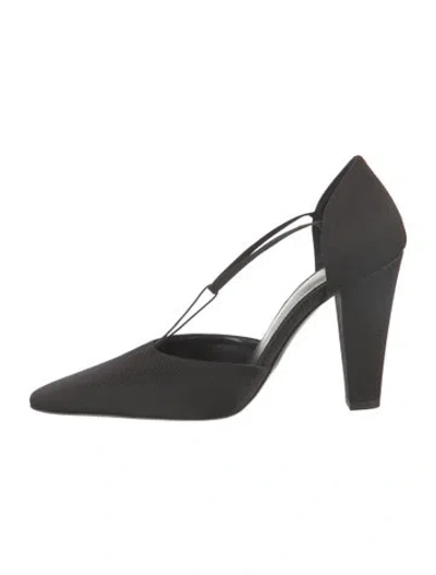 Pre-owned Totême T-strap Pumps In Black
