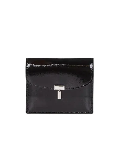 Totême Turn-lock Wallet In Brown