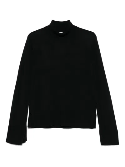 Totême Turtleneck Jumper In Black