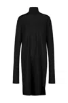 Totême Toteme Turtleneck Knit Dress Clothing In Black