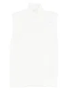 Totême Top Mit Rollkragen In White