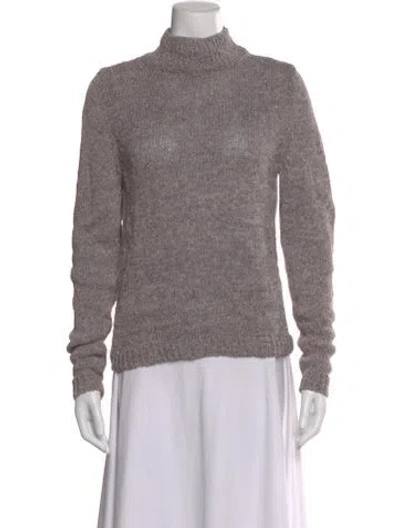 Pre-owned Totême Turtleneck Sweater In Gray