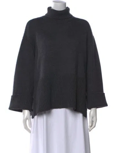Pre-owned Totême Turtleneck Sweater In Grey