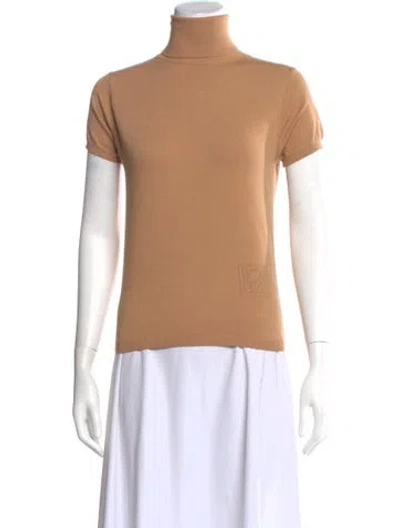 Pre-owned Totême Turtleneck Sweater In Neutral