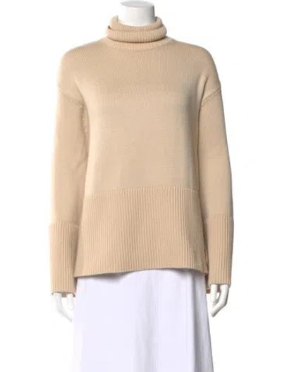 Pre-owned Totême Turtleneck Sweater In Neutral