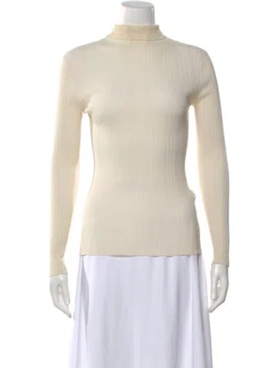 Pre-owned Totême Turtleneck Sweater In Neutral