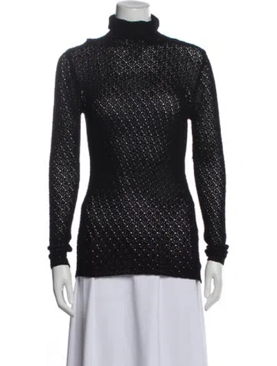 Pre-owned Totême Turtleneck Sweater W/ Tags In Blue