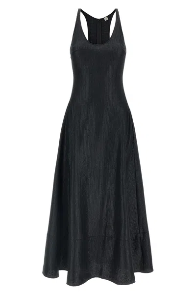 Totême Tweed Dress In Black