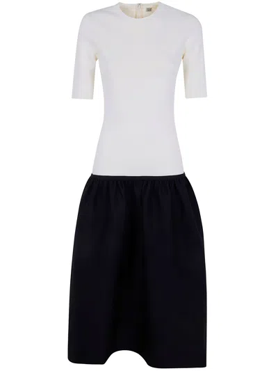 Totême Twinflower Tee Dress In Multi