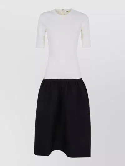 Totême Twinflower T-shirt Knee Length Dress In White