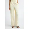 Totême Toteme Twisted Seam Boxer Trousers In Neutral