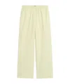 Totême Twisted-seam Boxer Trousers In Neutral
