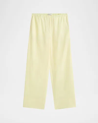 TOTÊME TWISTED SEAM STRAIGHT-LEG BOXER TROUSERS