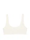 Totême Monogram Printed Bikini Top In Neutral