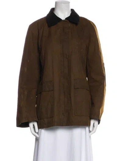 Pre-owned Totême Utility Jacket In Green