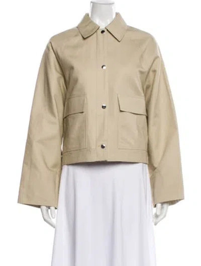 Pre-owned Totême Utility Jacket In Neutral