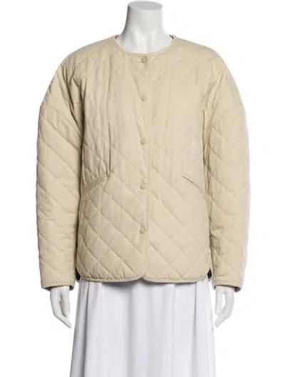 Pre-owned Totême Utility Jacket In Neutral