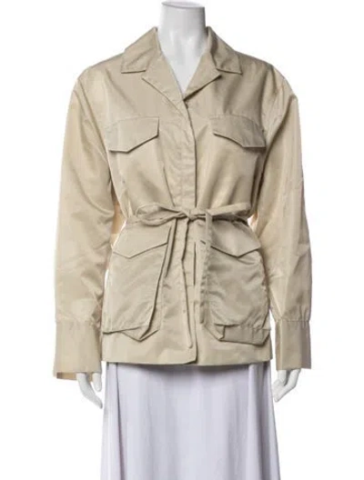Pre-owned Totême Utility Jacket In Neutrals