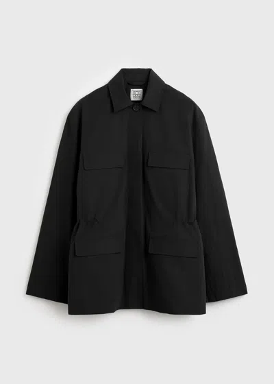 Totême Toteme Utility Pocket Jacket In Black