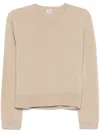 Totême Toteme V-neck Sweater In Neutral