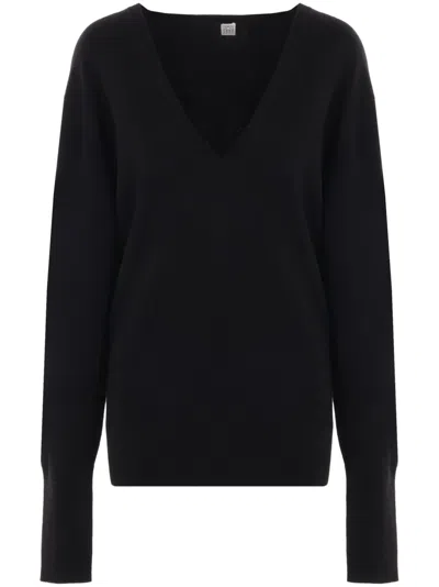 TOTÊME V-NECK SWEATER