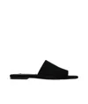 Totême Toteme Women Satin Bandeau Slides In Black
