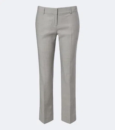 Totême Virgin Wool Pants In Gray