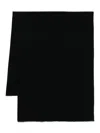 Totême Virgin-wool Scarf In Black