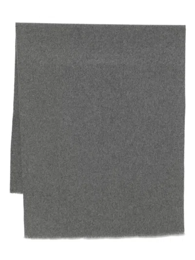 Totême Virgin-wool Scarf In Grey