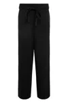 Totême Toteme Viscose Blend Trousers In Black