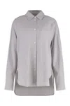 Totême Toteme Viscose Shirt In Gray