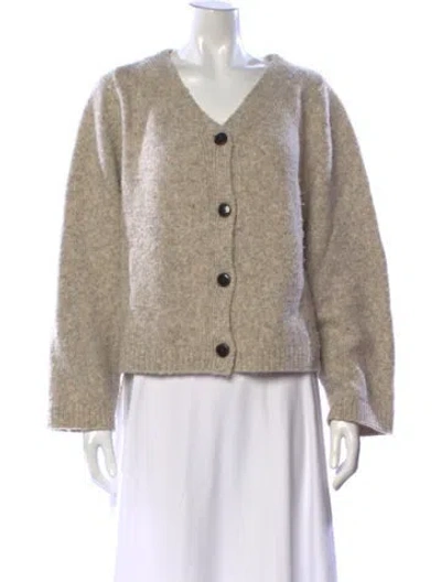 Pre-owned Totême V-neck Sweater In Neutral