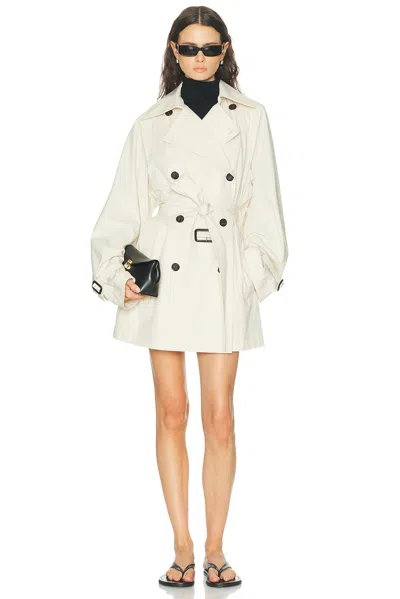 TOTÊME WASHED COTTON TRENCH COAT