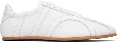 Totême White Canvas Sneakers