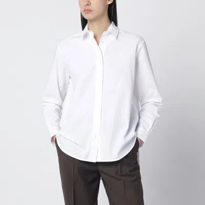 Totême White Cotton Shirt In Multi