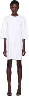 Totême Off-white Relaxed Tee Minidress In White