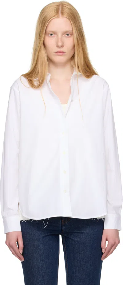 Totême White Signature Cotton Shirt