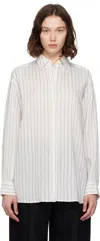 Totême White Stripe Shirt