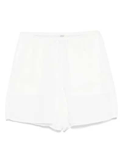 TOTÊME WHITE SUMMER SHORTS
