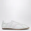 Totême White Textile Materials And Leather Sneaker In White