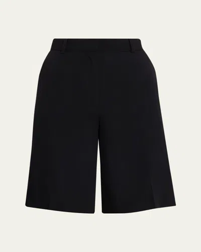 Totême Wide Fluid Shorts In Blue