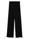 Totême Back Pocket Casual Pants In Black