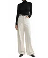 Totême Wide Leg Denim In Ecru In White