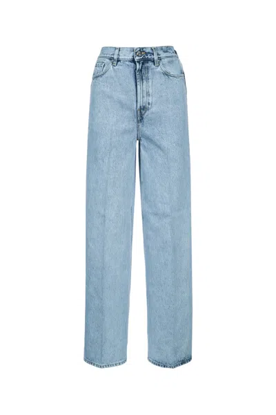 Totême Toteme Wide Leg Denim In Multi