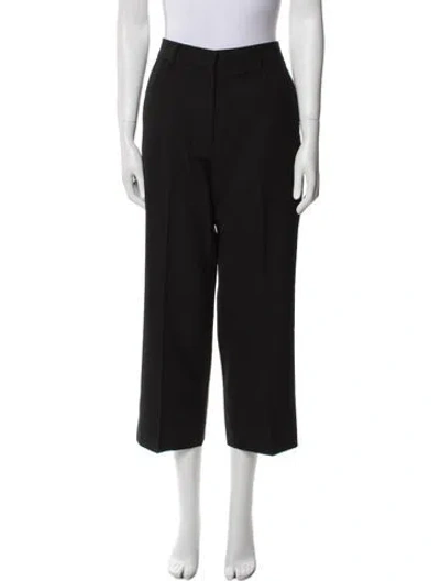 Pre-owned Totême Wide Leg Pants In Black