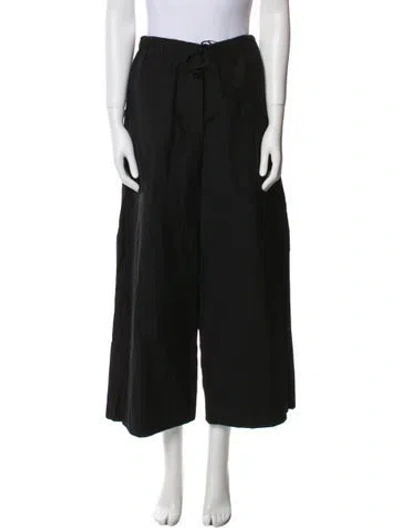 Pre-owned Totême Wide Leg Pants In Black