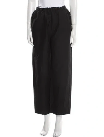 Pre-owned Totême Wide Leg Pants In Black